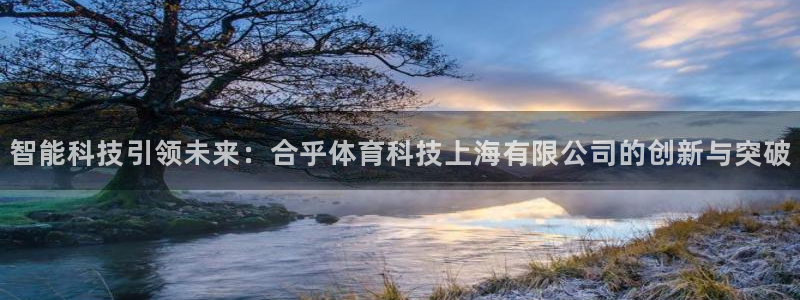 智能科技引领未来：合乎体育科技上海有限公司的创新与突破
